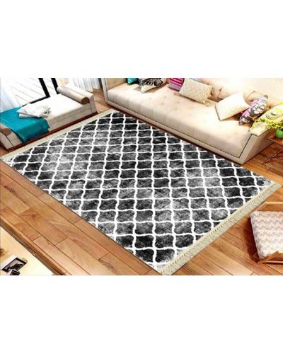 Tapis Oslo noir 3