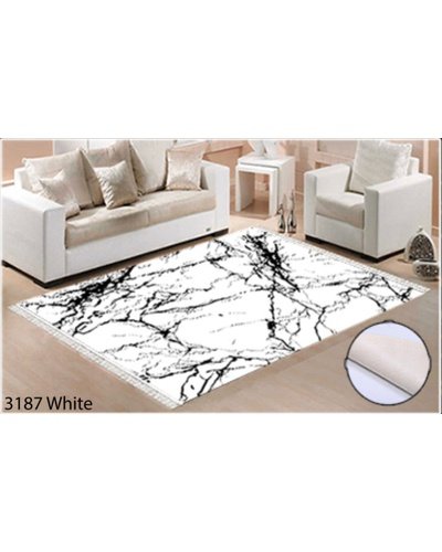 Tapis Rome blanc