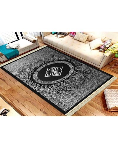 Tapis Dacca gris