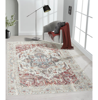 Tapis Edes beige multi