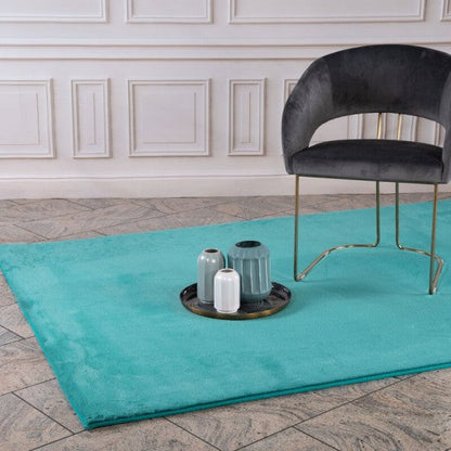 Tapis Paradise Bleu pétrole