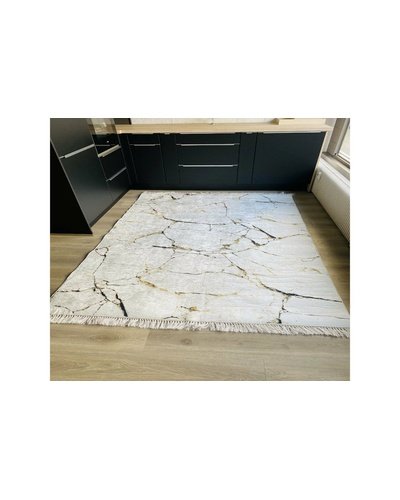 Tapis Rome Blanc-Gold 2