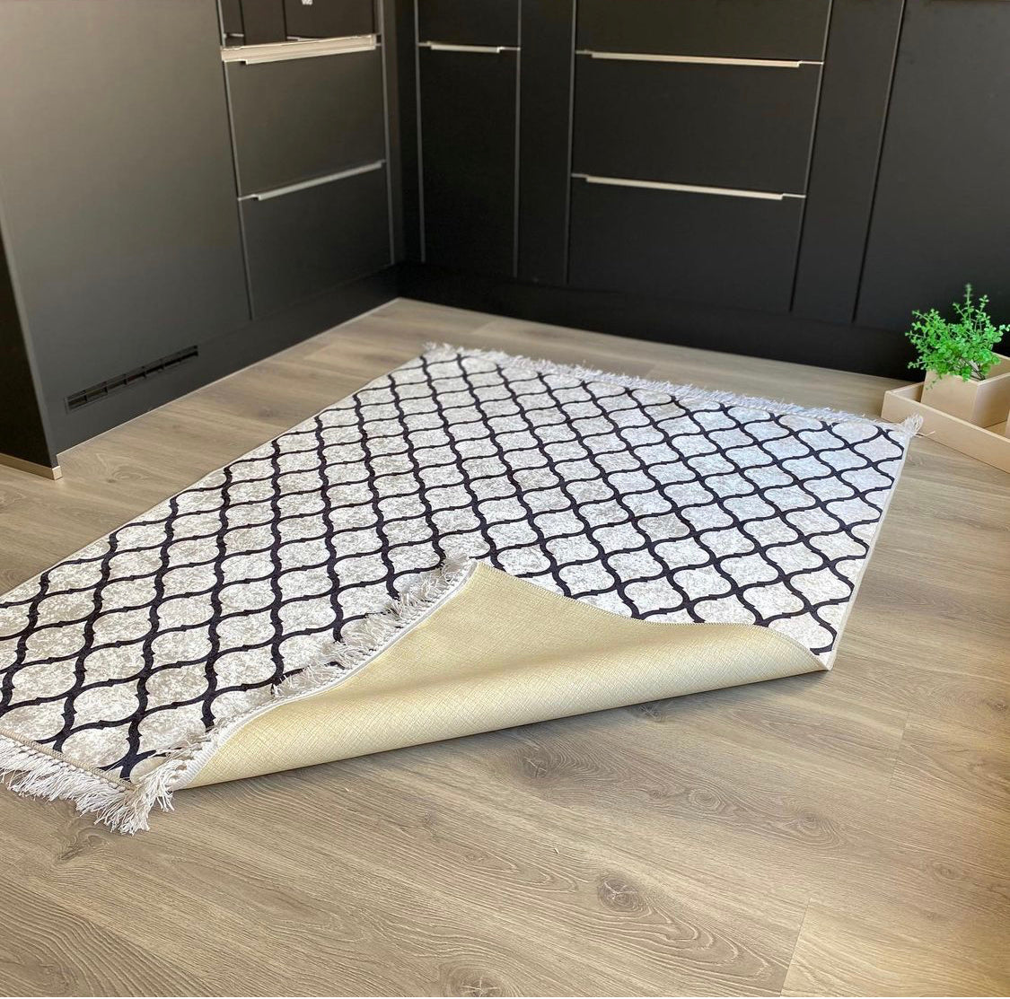 Tapis Oslo blanc