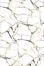 Charger l&#39;image dans la galerie, Tapis Rome Blanc-Gold 2
