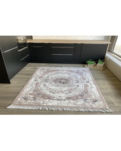 Tapis Doha rose